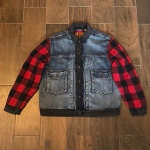 Levis Type 2 Hybrid Trucker Jacket Mens 